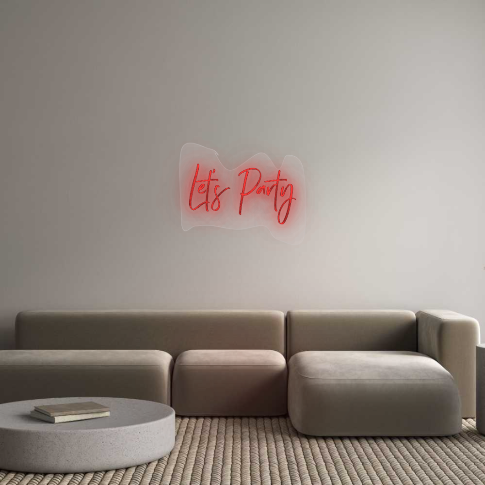 Custom Neon: Let's Party