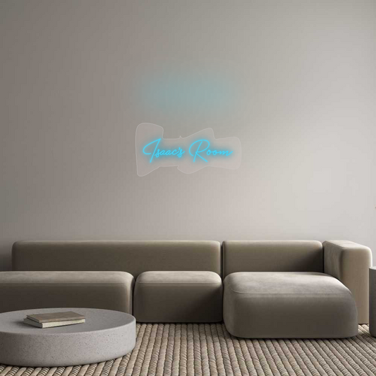 Custom Neon: Isaac’s Room