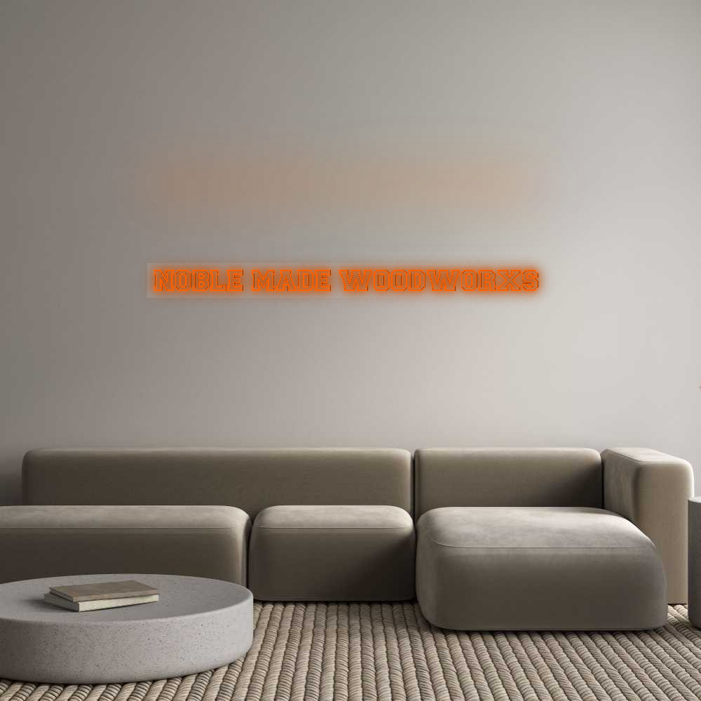 Custom Neon: NOBLE MADE WO...