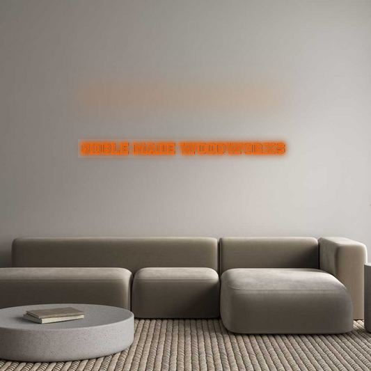 Custom Neon: NOBLE MADE WO...