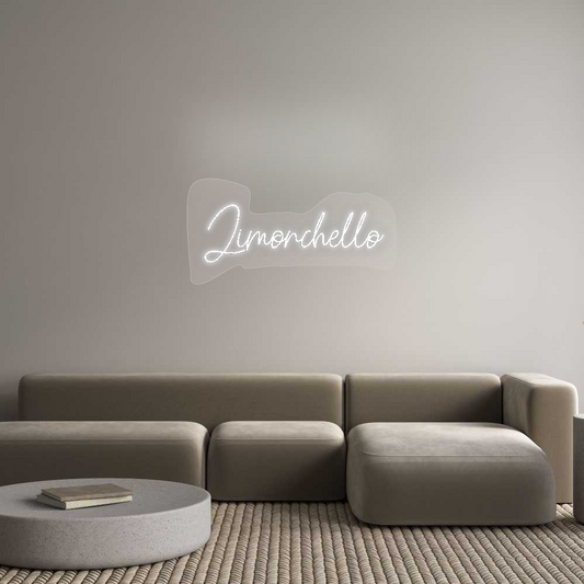 Custom Neon: Limonchello