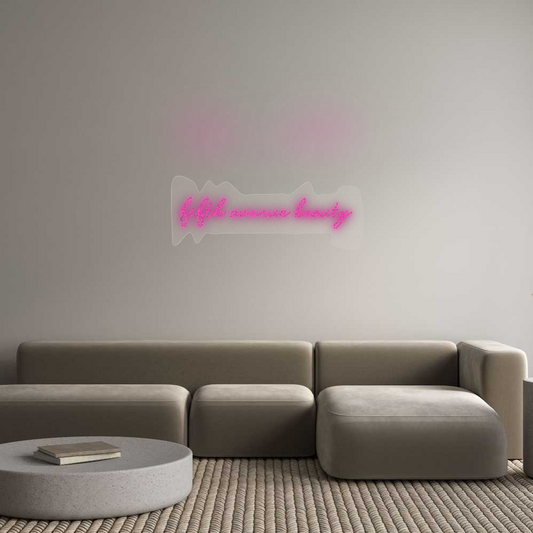 Custom Neon: fifth avenue ...
