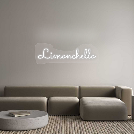 Custom Neon: Limonchello